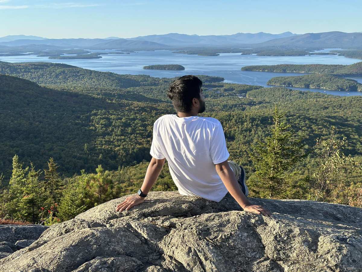 Summited Mt. Major