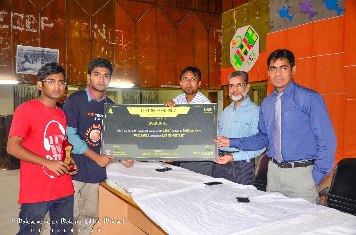 2nd Runners-Up, DUET Techfest