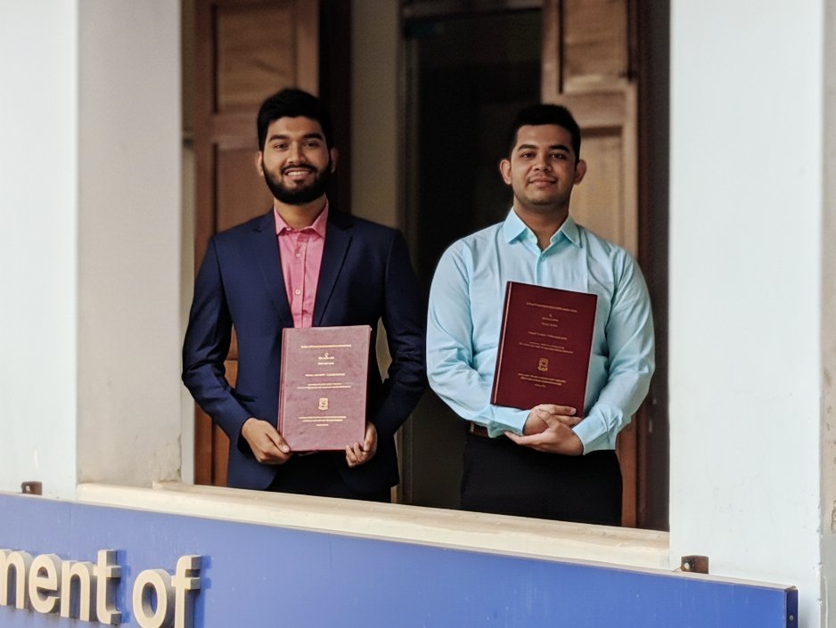 B.Sc. thesis defense